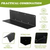 KvyusFlourish 8 Pack Raised Beds Corner Brackets 11 in Metal