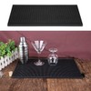 FOCCTS Rectangular Rubber Bar Mat, 30 x 15 x 1