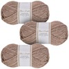 Utopia Crafts Country Wool Blend Aran Yarn for Knitting and