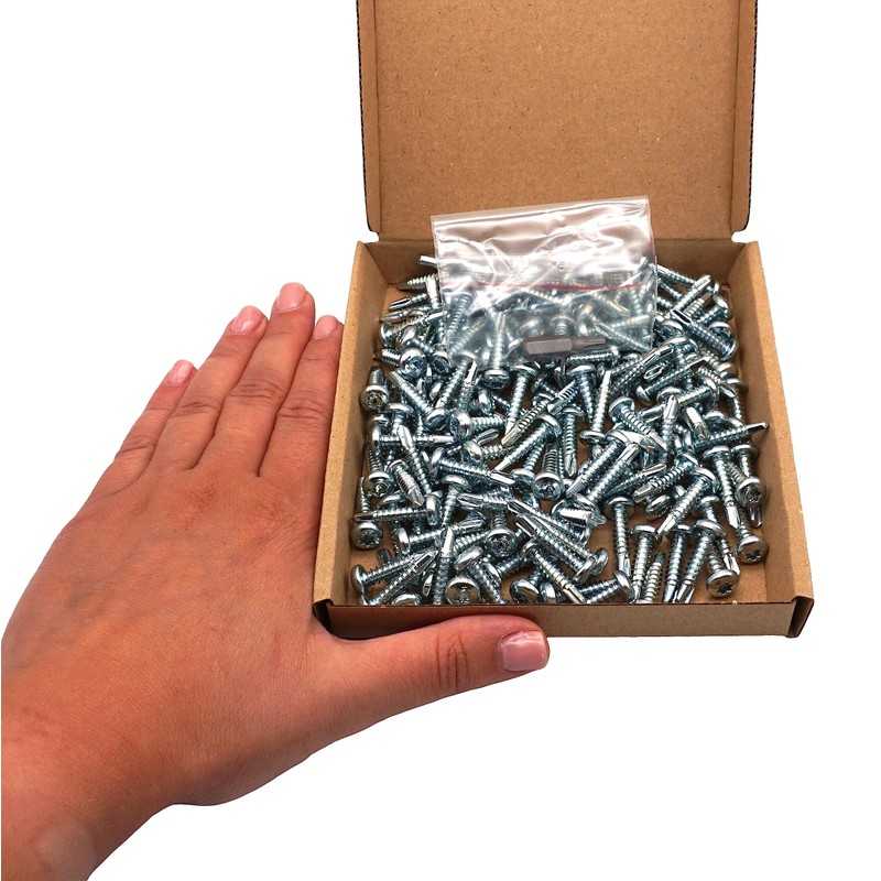SKIR'CO (Pack of 150) Self Drilling Screws 4.8 x 22
