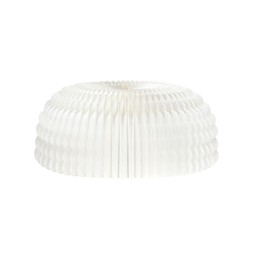 Honeycomb Christmas Tree Collar Foldable Paper Tree Collar with Magnetic Closure Elegant White Base Cover for 6ft 7.5ft 9ft Artificial Christmas Trees Modern Honeycomb Christmas Tree Collar