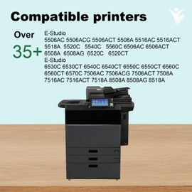 YUANQIMM Replacement TB-FC55 Waste Toner Bottle TBFC55 Container Box for Toshiba TB-FC55 Work for Toshiba E Studio 5506AC 5508A 5516AC 5520C 5540C 5560CT 6520C 6530C 6540C 6550C 6560CT 6570CT (1 Pack)