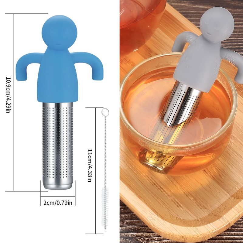 Pack of 2 Tea Strainer Tea Filter, Tea Strainer for
