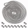 3 Meter Roller Blind Chain 4.5mm Stainless Steel with 10