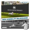COARBOR 4' x 8' Fence Privacy Screen Heavy Duty Windscreen