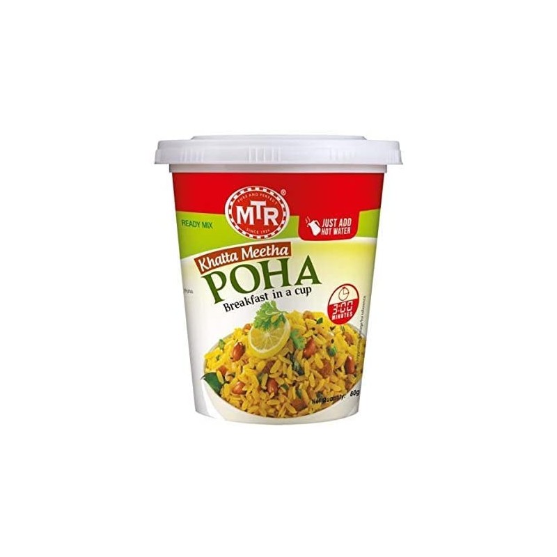 ganaric MTR 3 Minutes Breakfast Cuppa Selection | Khatta Meetha