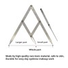 Dr.Pedi Eyebrow Golden Ratio Caliper Stencil with Flexible Arms Microblading