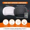 HIKENTURE Inflatable Pillow, Camping Pillow, Inflatable Pillow, Camping Travel Pillow,