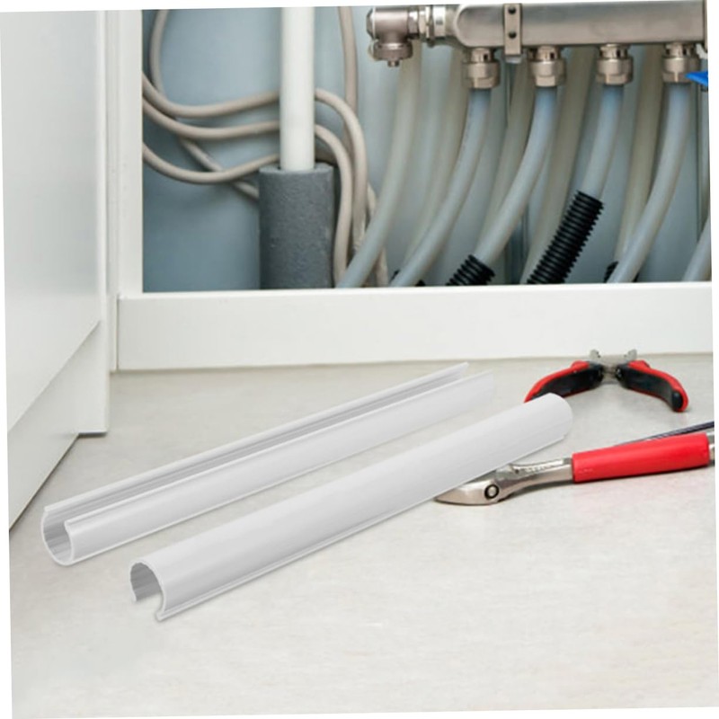 LABRIMP 4PCS Decorative Pipe Covers for Bathroom Stylish Heat Pipe