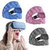JIEYAO VR Sweat Protection, VR Eye Mask Cover, Adjustable VR