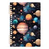 CHSIN Solar System Planet 1 Pack Spiral Notebook A5 Journal