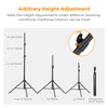 K&F Concept Light Stand for Photography, 9.1ft/2.8M Portable Extendable Photo