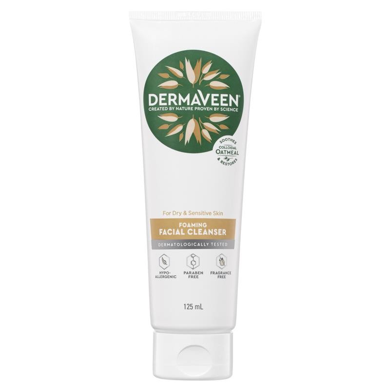 DermaVeen Foaming Facial Cleanser 125ml