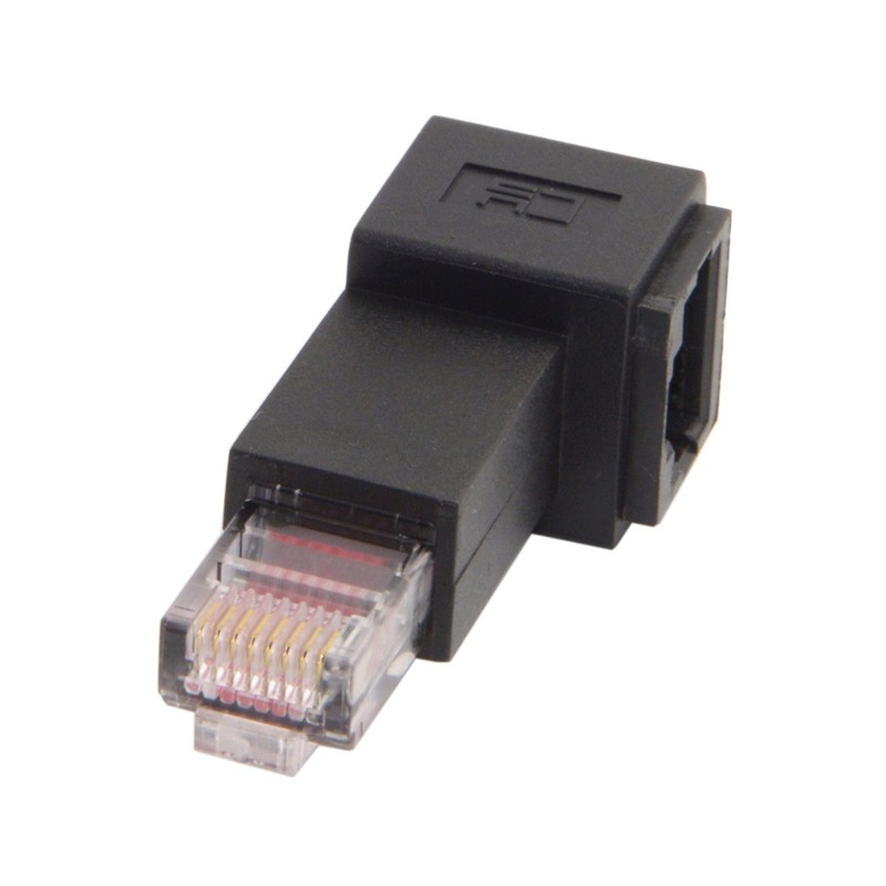 cablecc Left Angle 90 Degree 8P8C FTP STP UTP Cat