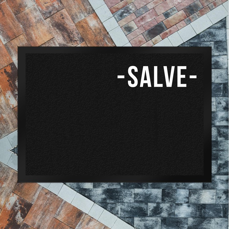 trendaffe Salve Dialect Greetings Doormat Dialect Greetings Front Door Apartment