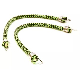 Integy 1/10 Model Scale 4x150mm Bungee Elastic Cord Strap w/ Hooks for Off-Road Crawler