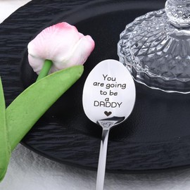 Pregnancy Announcement Gifts for Husband New Dad Gifts for Men New Father Spoon Gifts for Father Dad to Be Gifts You are Going to Be a Daddy Spoon Gifts for Husband Boyfriend Men