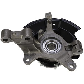 ANGLEWIDE Front Steering Knuckle for Ford Edge 2007-2010, #LK056 Steering Knuckle & Wheel Bearing Hub Assembly Replacement Right Passenger Side