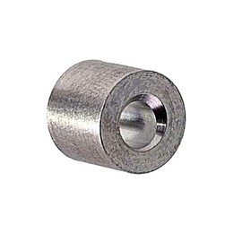 Aluminum Swage Stop for 5/16" Wire Rope Cable - Aluminum Cable Stop Sleeve for 5/16 Inch Wire Rope Swage Clip Aluminum Cable Crimp Sleeves Cable Stops 5/16" Aluminum Swage Sleeves (25)