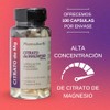 Citrato de Magnesio, 100 cápsulas de 450mg de Citrato de