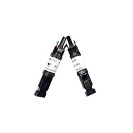 RYOKUJP MC4 Compatible Backflow Prevention Diode, Current 20A, Rated Voltage: DC 1000V, Waterproof Level, IP67, 2 Pieces/Pair