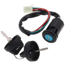 4 Pin Ignition Key Switch 4 Wire for Sunl Roketa Kazuma Chinese Made 50cc 70cc 90cc 110cc 125cc Quad ATV Dirt Bike Pocket Bike 4 Wheels Parts