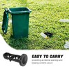 BESPORTBLE 6 Pcs Outdoor Plastic Trash Can Lid Replacement Universal