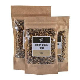 Lowhill Valley Curly Dock Root - Rumex crispus Herbal Tea – Traditionally Known Restorative – No Additives or Preservatives – Responsibly Sourced – 200g
