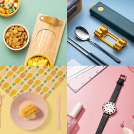 Goshoot Morandi PVC Backdrop 39x59 inch/100x150 cm PVC Vinyl Seamless Background for Flat Lay Product Photography Desktop Video Studio Morandi Color - 9 Colors(9 Pack)