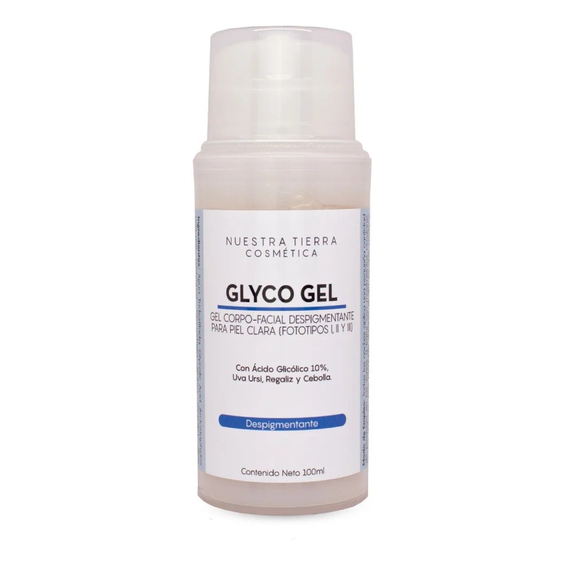Gel Despigmentante Para Piel Clara Con Ácido Glicólico 10%
