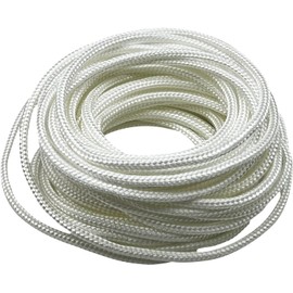 LiteTour 10 Meters 6.0mm Pull Starter Gas Engine White Pull Rope for Gas Engine Starter Rope Hardware Parts 1 Pcs