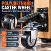 Retractable Workbench Caster Wheels for Heavy-Duty Tables – 4-Pack with