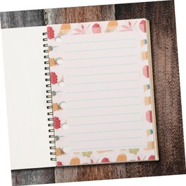 Operitacx 6 Pcs Simple Loose-leaf Papers Journal Refills Paper Traveler Notebook Insert Binder Planner Paper Coloured Lined Notepaper Notebook Loose-leaf Paper Refillable Notepaper