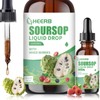 Soursop Liquid Drops,100% Pure Organic Soursop Extract Drops, Organic Soursop