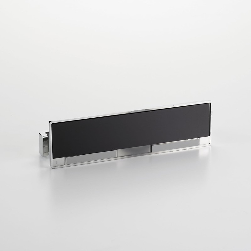 Rubber Magnet, Towel Rack, Mini, Metal, Total Length: 7.1 inches