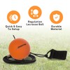 ACELETIQS Lacrosse Ball Lacrosse Rebounder, Pair with All Lacrosse Sticks,