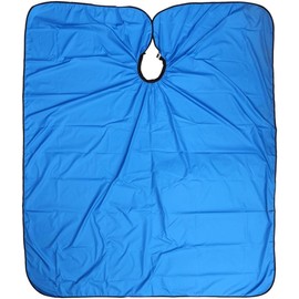 Cabilock Capa para Tela Clientes de Peluquería Azul Adultos Diseño de Moda, Uso en Casa y Peinado Húmedo, Mantiene la Ropa Seca Color Aleatorio