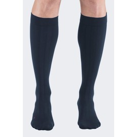 medi mediven for men - compression stockings for men | knee socks | CCL1 | navy | size VI | normal | made from high-tech fibres | with Clima Comfort & Clima Fresh