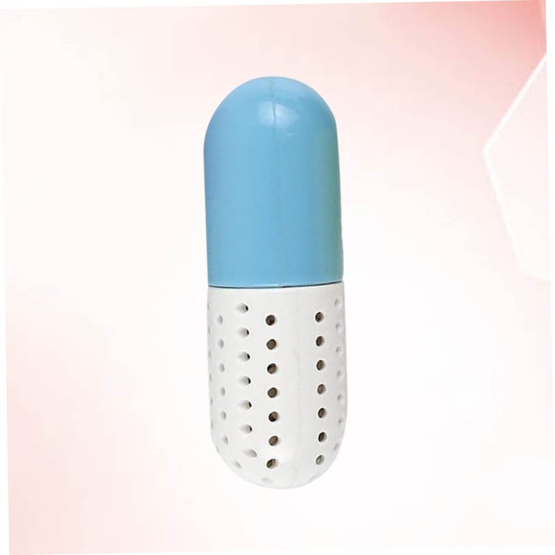 KOMBIUDA 2pcs Capsule Shaped Deodorizer for Shoes Moisture Absorbing Agent