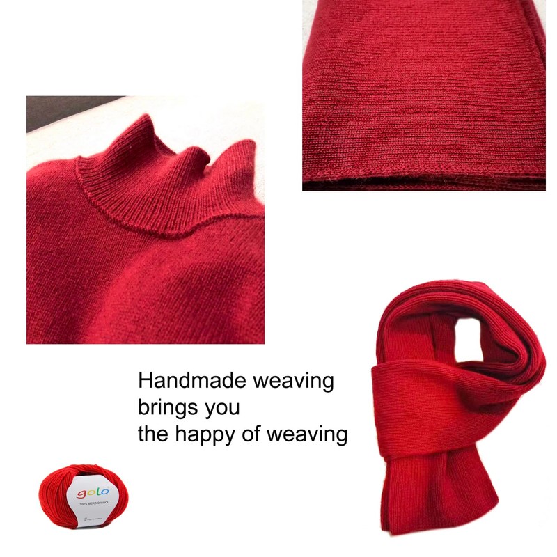 golo100% Merino Wool Yarn for Hand Knitting