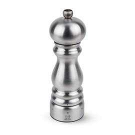 Peugeot Paris Chef u'Select - Molinillo de pimienta (acero inoxidable), Acero inoxidable, 18cm/7", 1