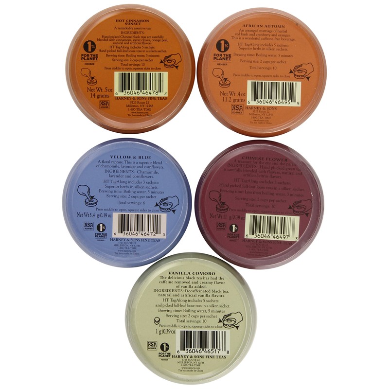 Harney & Sons Tagalong Tea Gift Set