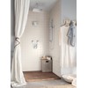 Moen 336651 Extended 18-Inch Straight Overhead Shower Arm, Chrome