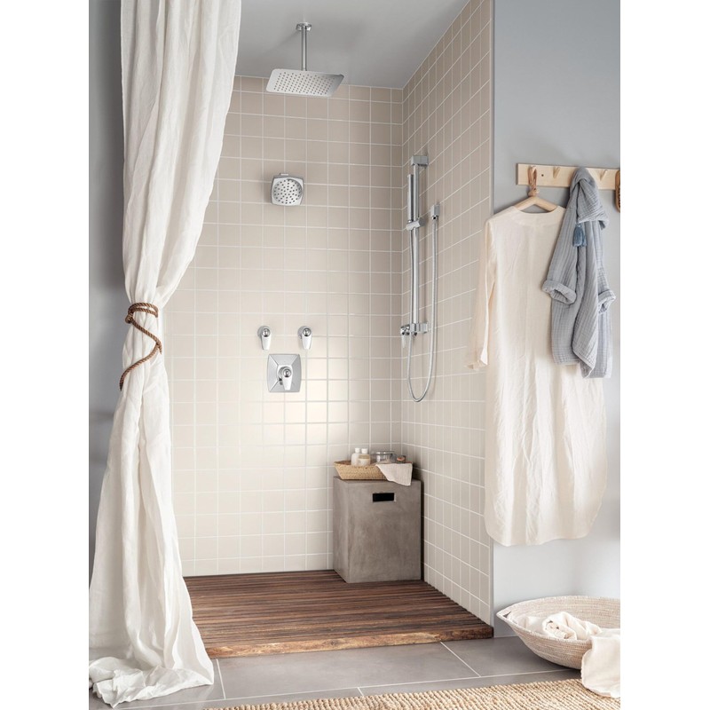 Moen 336651 Extended 18-Inch Straight Overhead Shower Arm, Chrome