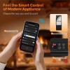 ROVSUN 18 inch Electric Fireplace,6 Flame Modes Heater Insert with
