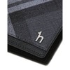 Hazzys (대구신세계)DUBLIN 블랙 체크 가죽 2단 반지갑 HJWA5F866BK (Daegu Shinsegae)