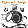 EC.TEAK Retractable Dog Leash, 30 FT Dog Walking Leash for
