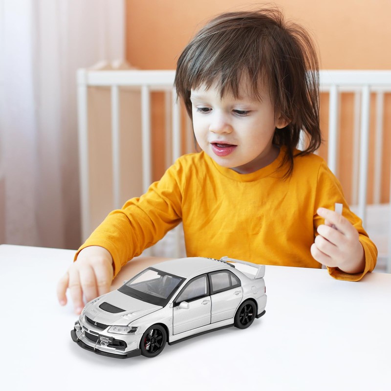 BGHSCA Compatible with 1:32 Mitsubishi Lancer Evolution Model Car, Pull