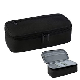 CNMTCCO Pencil Case 5 Compartments Large Supply Pencil Case Large Size Pencil Case Pencil Case Teenager Pencil Case Boy Pencil Case, black, pencil case