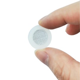 Qrity 20PCS Flat Gasket Sealing Ring, 19mm Hose Washers with Filter Net Sealing Ring, Bathroom Valve O Rings for Replacing Old Seals, G1/2" for Faucet Pipe Water Hose